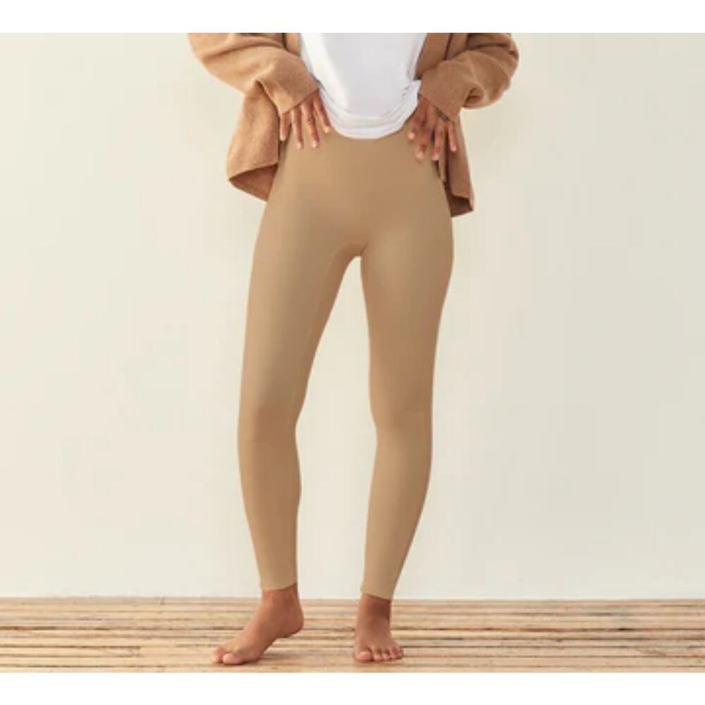 Aday Layered up thermal leggings Latte size Small‎ $150